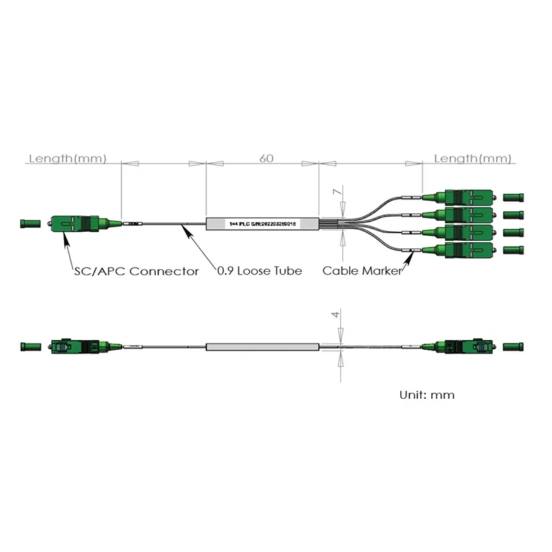 1*4 1*8 PLC Rozdzielacz