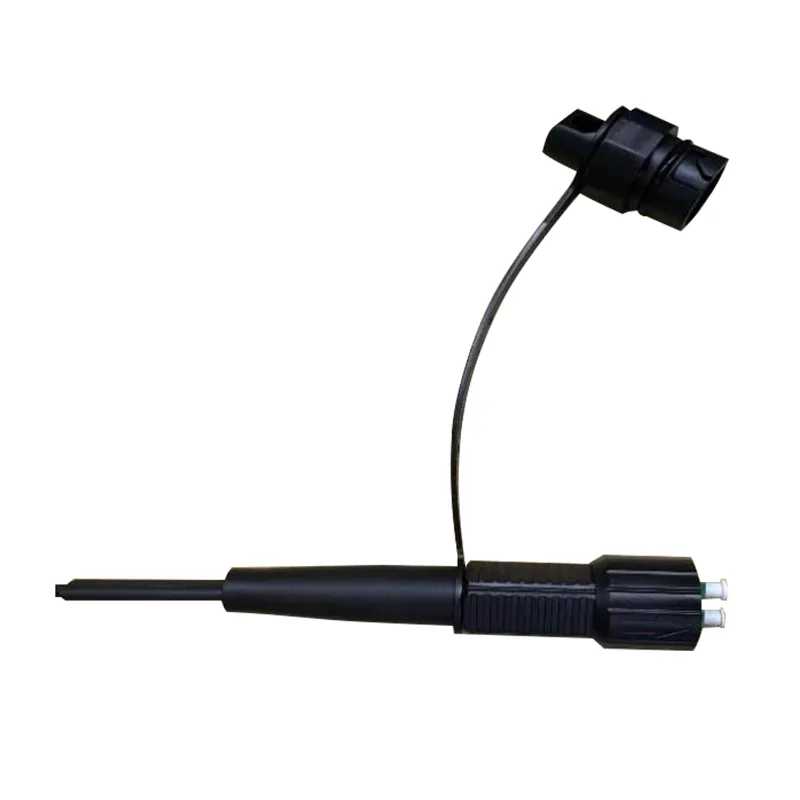 DUPLEX LC/UPC Wodoodporne okrągłe kable światłowodowe sznurki (złącze Mini DLC Accord Mini)